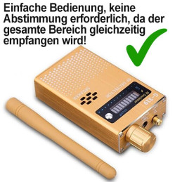 Pro Bug Finder 'Bug-Sweeper'" – Surveillance protection – View 2