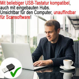 USB-Keylogger (Tastaturspion), 16 GB – PC Espionage – View 3