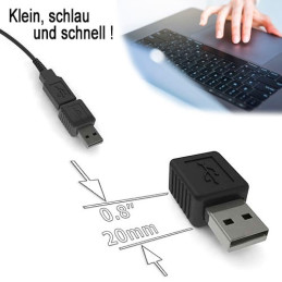 USB-Keylogger (Tastaturspion), 16 GB – PC Espionage – View 2