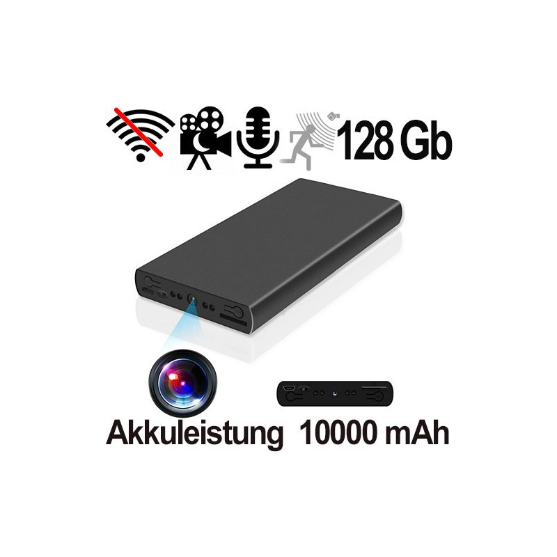 HD spy cam in battery pack, 10,000 mAh – Spy cameras – View 1