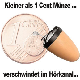 Drahtloses Micro-Ohrhörer-Set – Verdeckte Kommunikation – Ansicht 2
