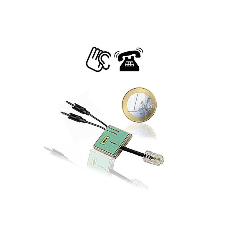 2-Kanal ISDN-VoiceRecorder-Adapter – Telefon-Abhörgeräte – Ansicht 1