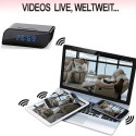 WIFI-IP HD Spycam getarnt  im Wecker