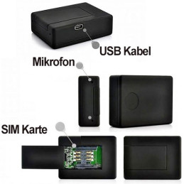 TONSPY-PRO GSM-Abhörgerät – Abhören via GSM-Minisender – Ansicht 3